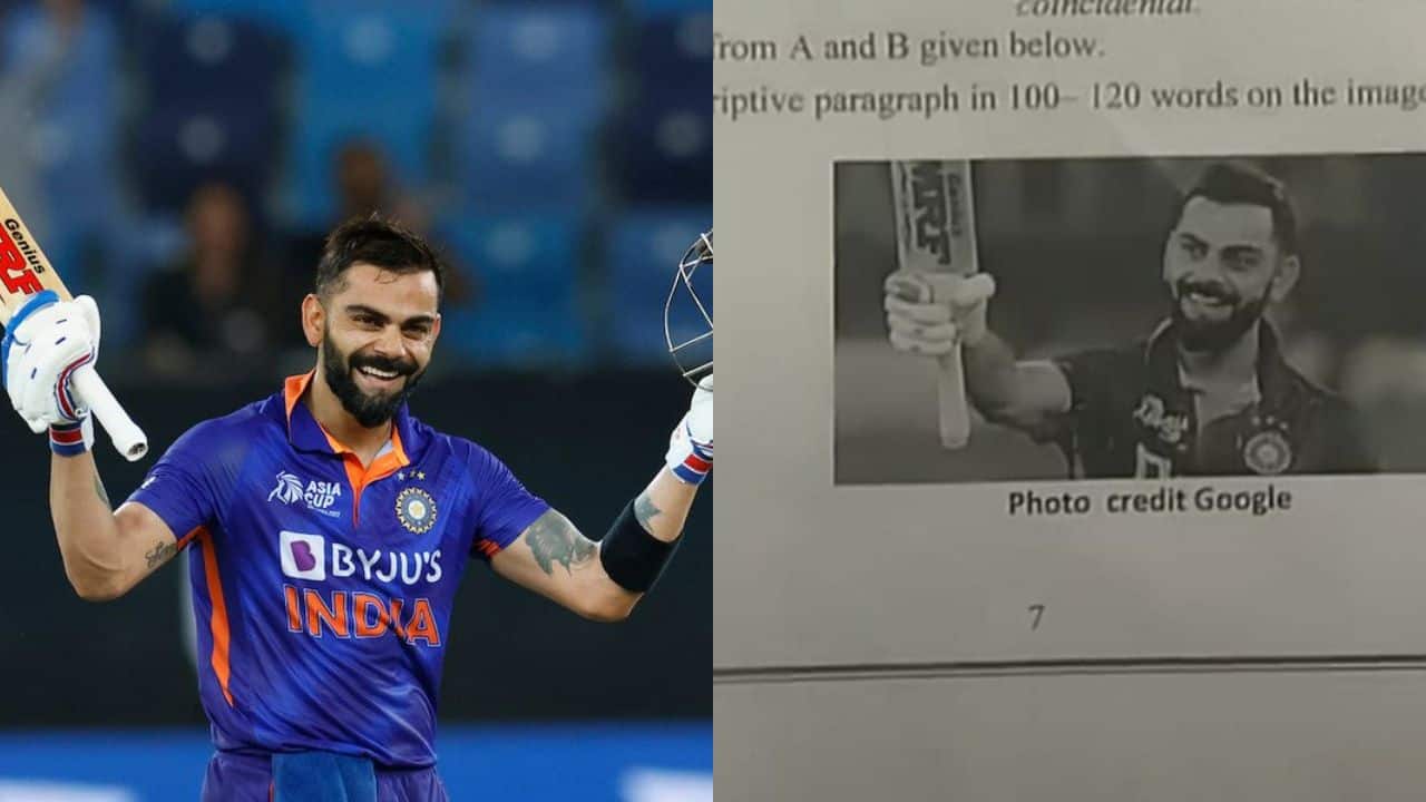 Question On Virat Kohli In Class 9th Question Paper Goes Viral | WATCH